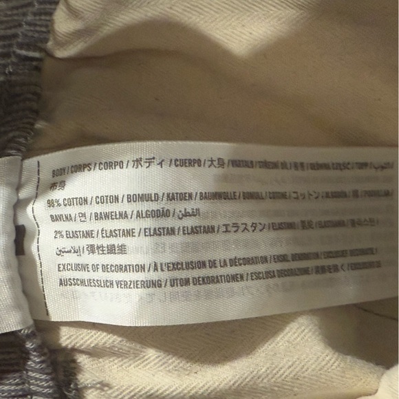 Abercrombie & Fitch Plaid Stretch Tapered Pants Womens Small Preppy Academia - Picture 10 of 12